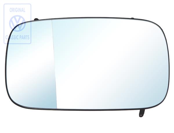Spiegelglas mit Trägerplatte für Passat B3 und B4