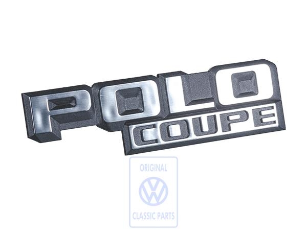 Polo Coupé Schriftzug für VW Polo 2
