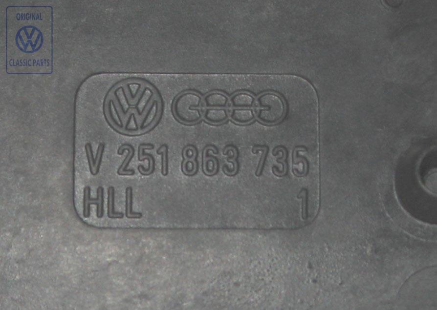 Belag für Trittstufe VW T3