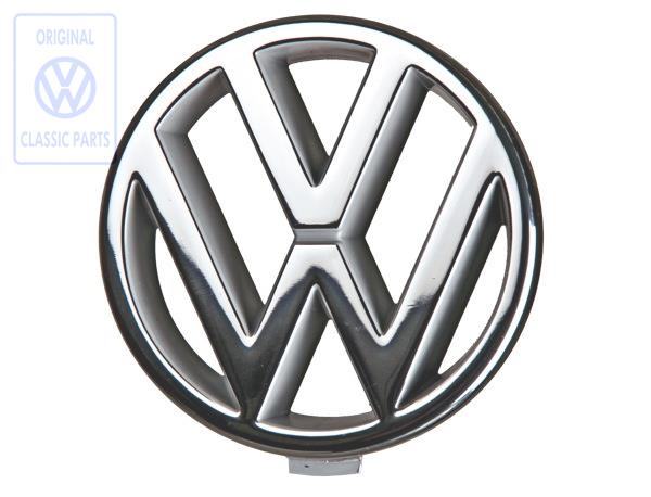 VW-Zeichen vorne für den Polo 86C