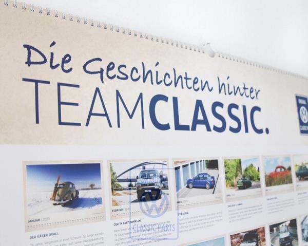 TEAMCLASSIC 2020 Wandkalender