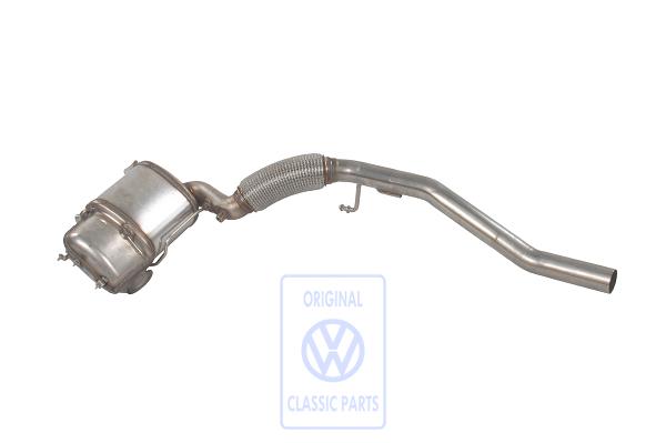 Abgasrohr für Passat B6