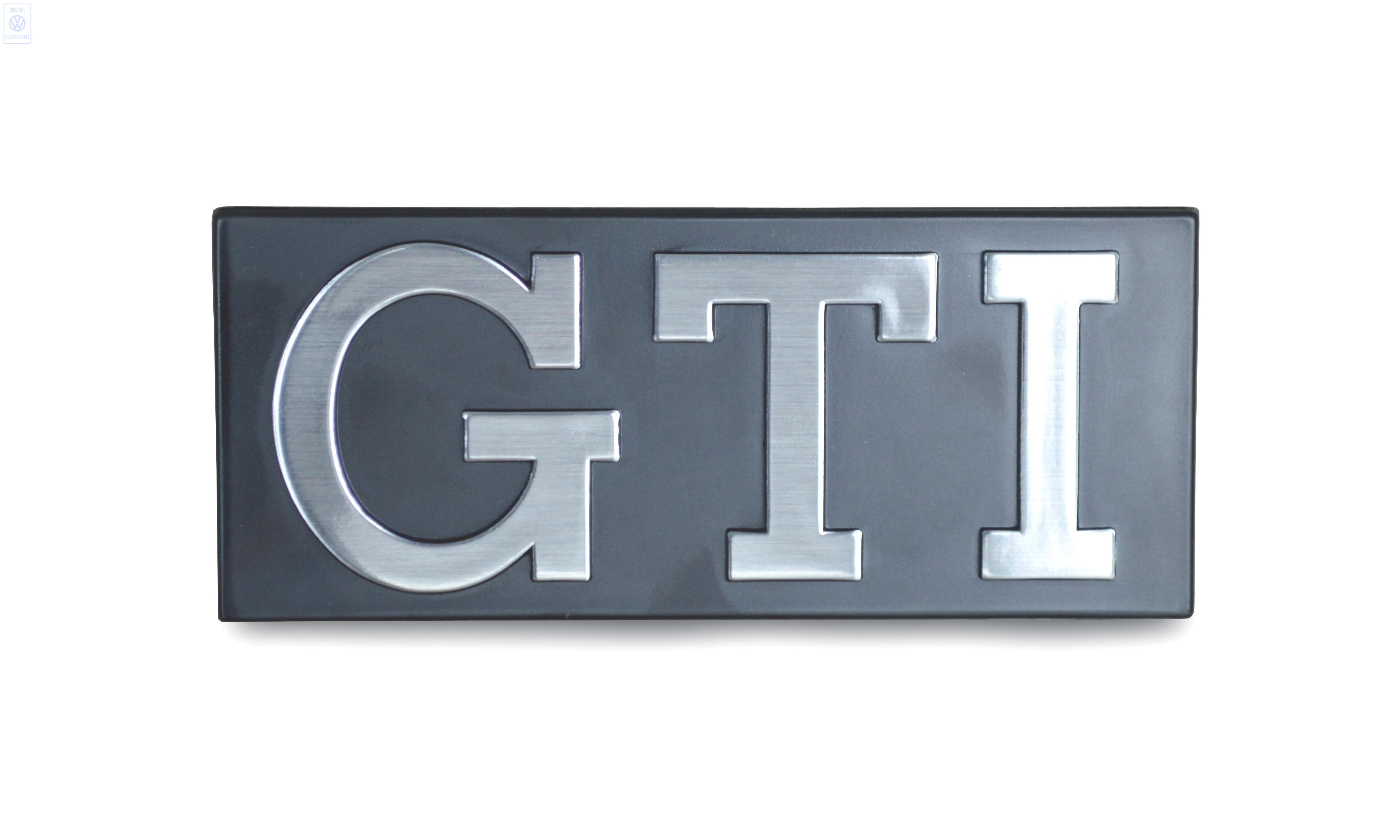 GTI Emblem für VW Golf 1
