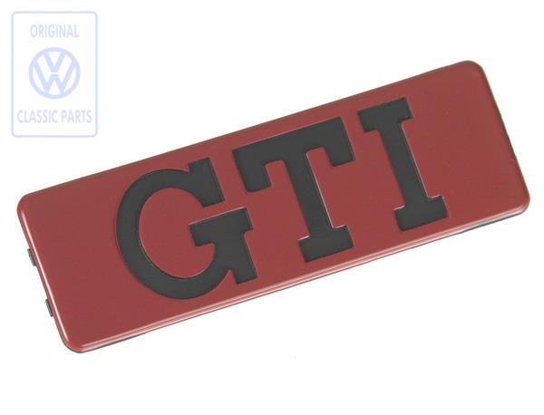 Schriftzug GTI seitlich für Golf 2