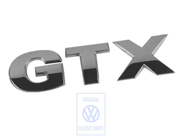 Schriftzug GTX für VW Golf 5