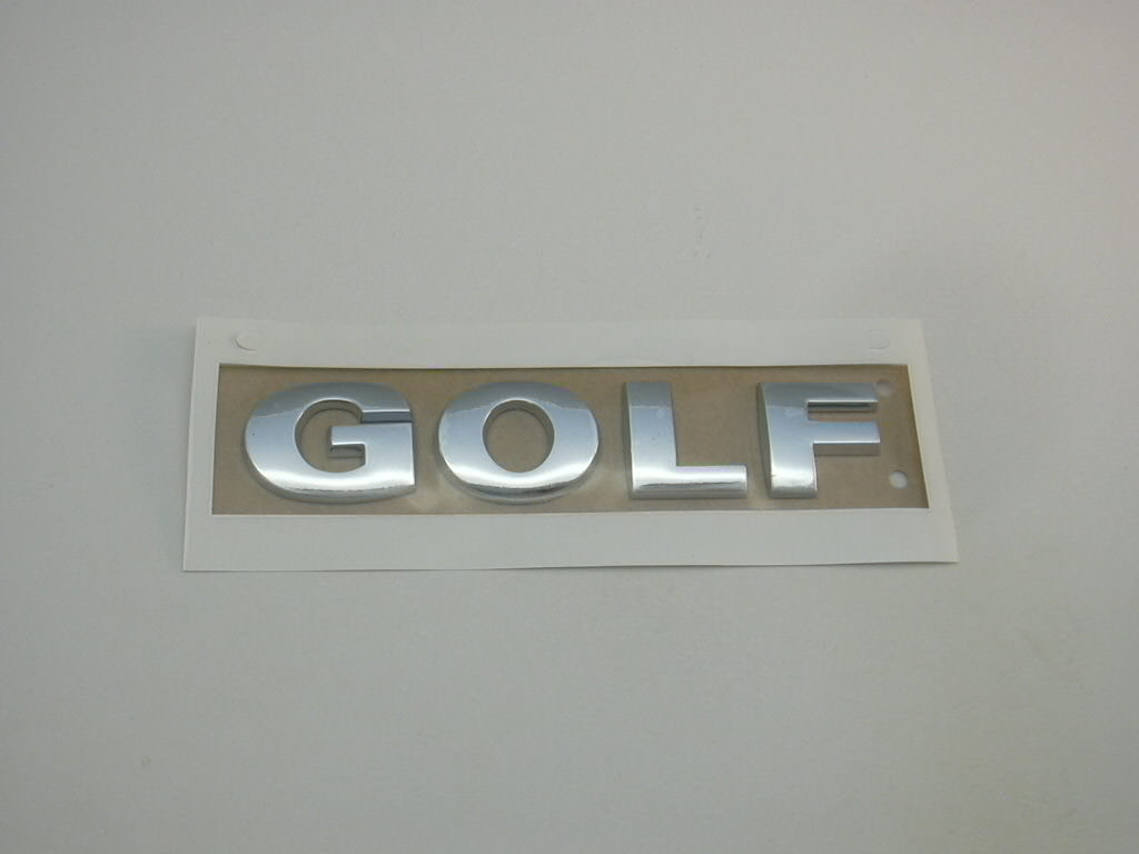 Schriftzug für Golf 5
