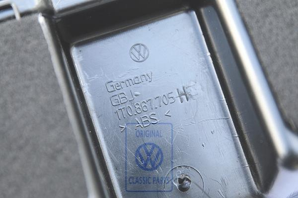 Staubehälter für VW Touran