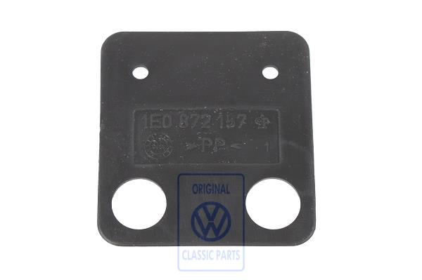 Glide piece for VW Golf Mk3 Convertible