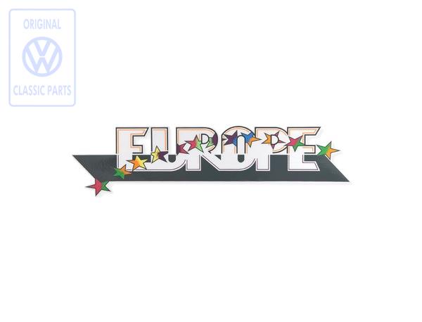 Vinyl emblem EUROPE
