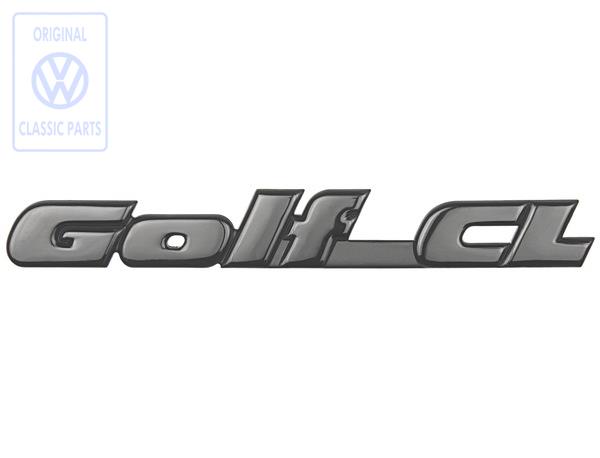 Emblem for VW Golf Mk3