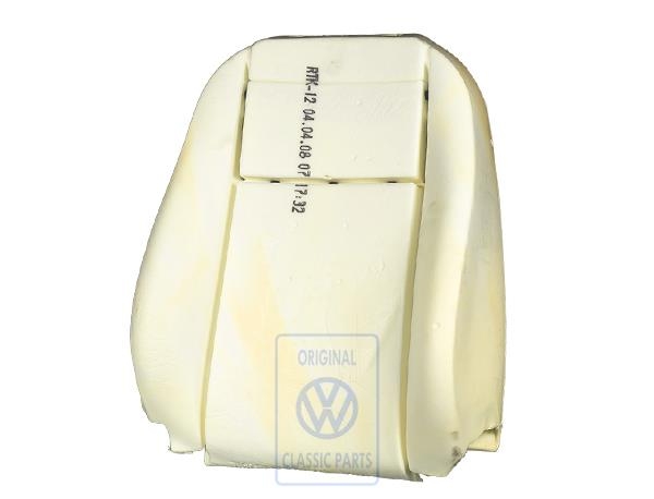 Backrest padding for VW Golf Mk5