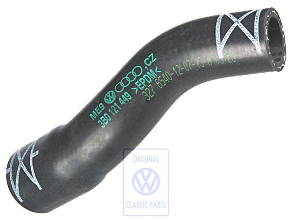 Coolant hose for a VW Golf Mk4