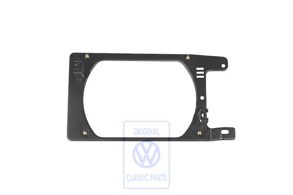 Retaining frame for VW Scirocco Mk1
