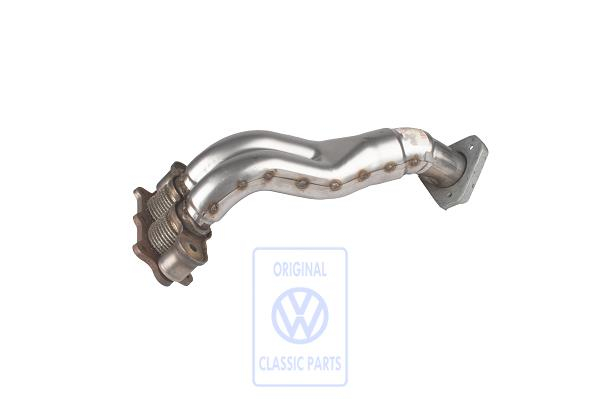 Exhaust pipe for VW Polo Limousine