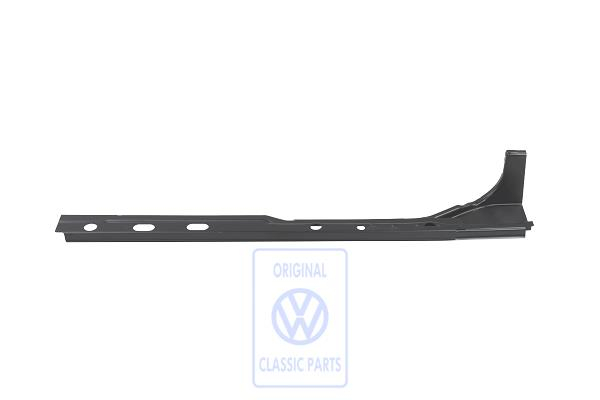Cover plate for VW Caddy