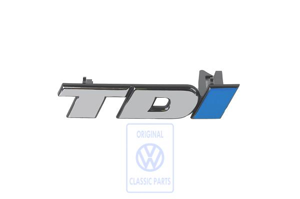 Badge TDI for VW T4