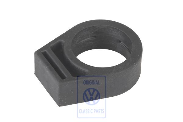 Rubber mount for idle-stabilization valve