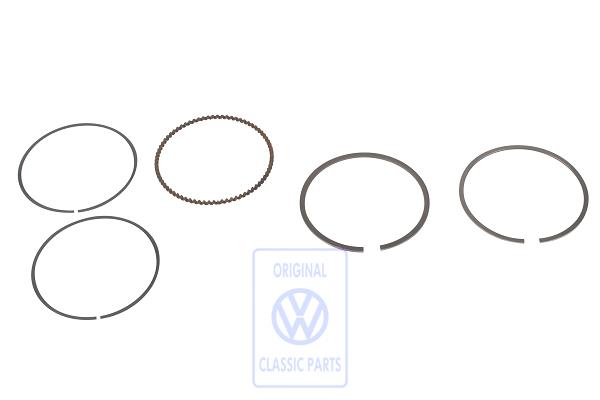 Set of piston rings for VW Golf Mk4, Bora