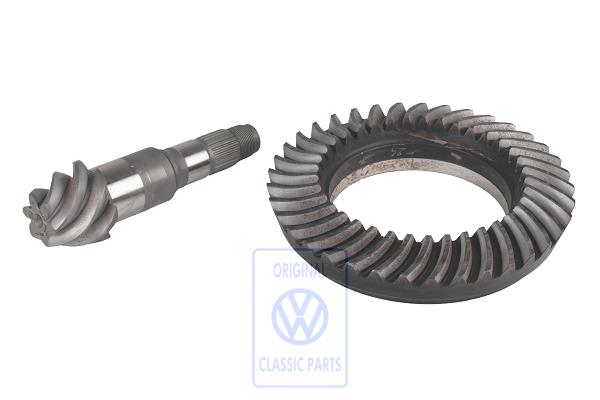 Pinion and crown wheel for VW LT Mk2
