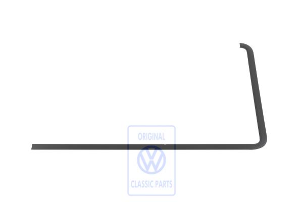 Seal frame for VW T4