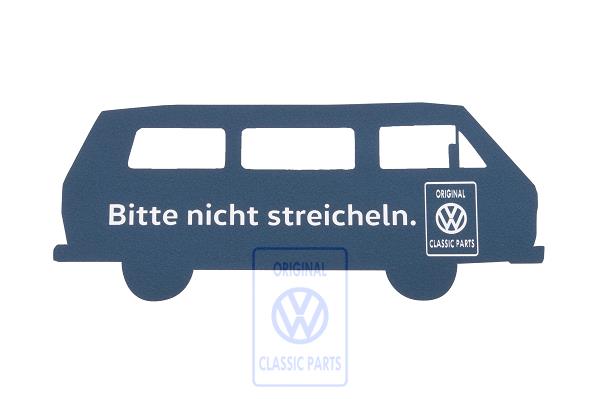 vehicle sticker T3 Bulli (to be applied from the outside)