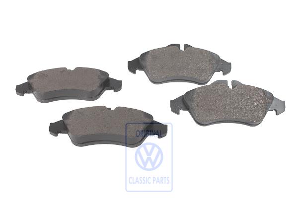 Set of brake pads for VW LT Mk2