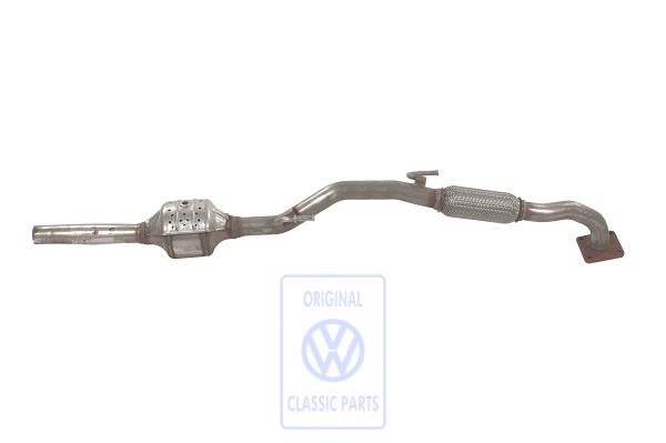 Exhaust pipe for VW Polo 9N