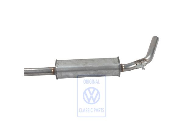 Front silencer