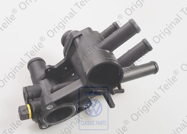 Coolant regulator housing for VW Golf Mk3