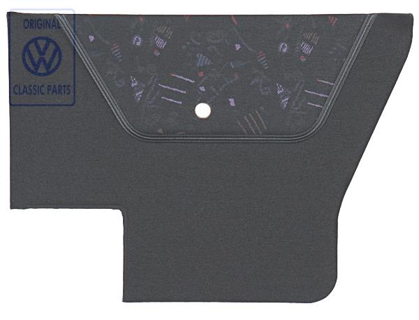 Inner black side-trim-panel for Golf Convertible 1983-1993