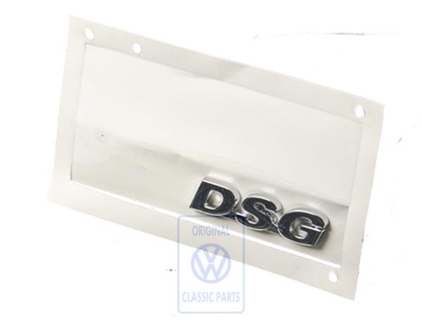 Insription for VW Golf Mk4