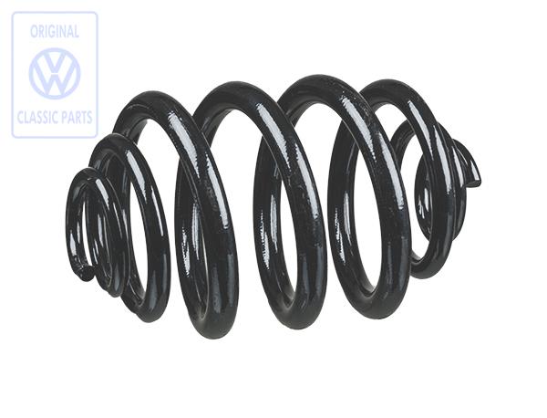 Rear coil spring for VW T3