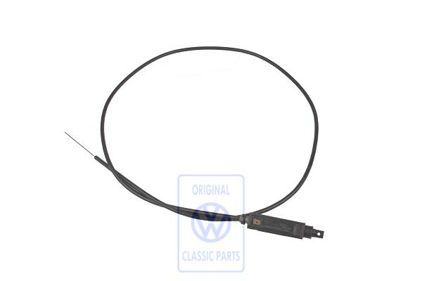 Starter cable (choke cable) petrol engine Passat B2