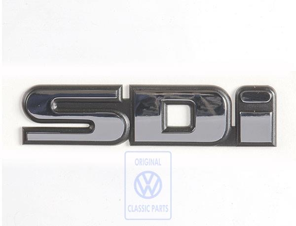 Rear emblem for VW Caddy