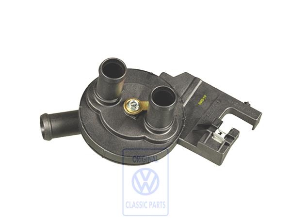 Heater valve for VW T4