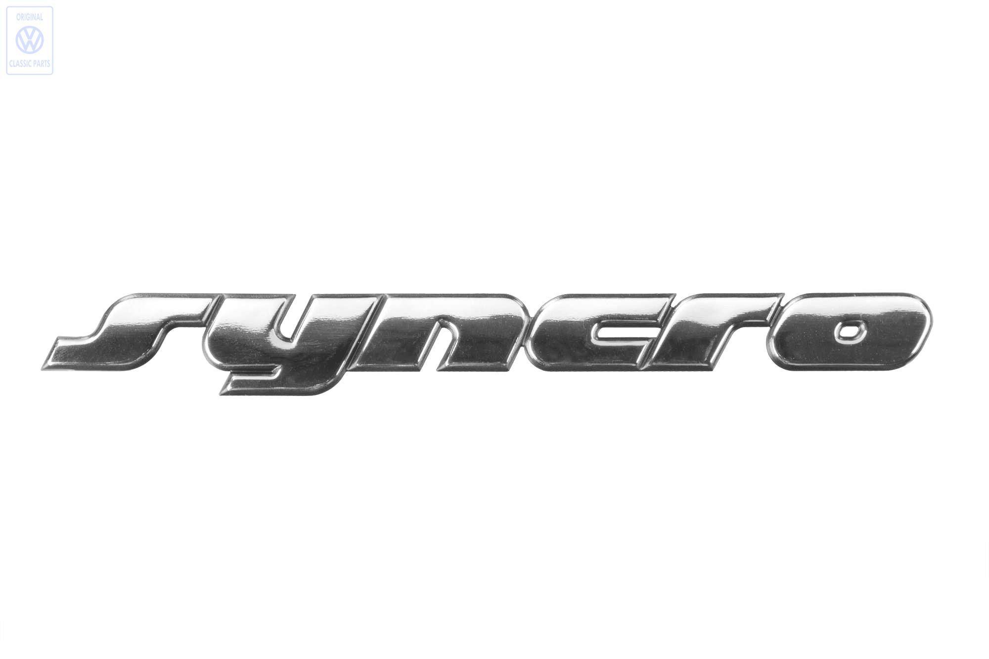 syncro emblem for VW T4