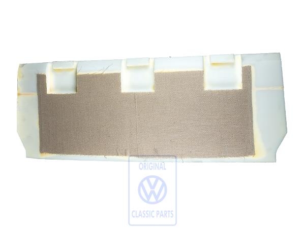 Backrest padding for VW T4