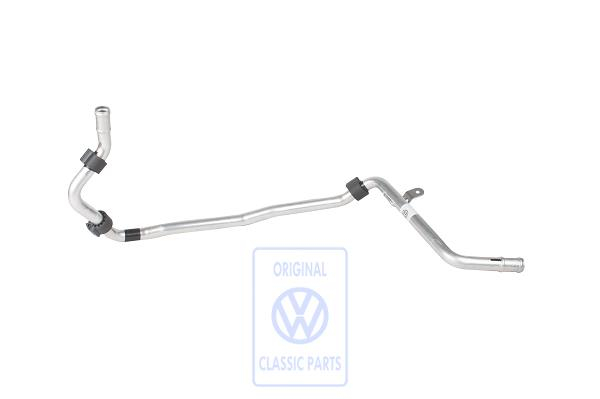 Water pipe for VW Touareg