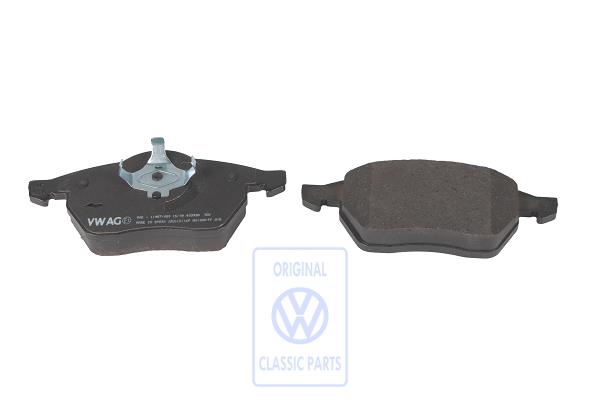 Set of brake pads for VW Passat B5