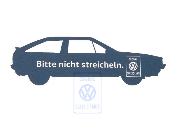 Sticker for VW Scirocco Mk2