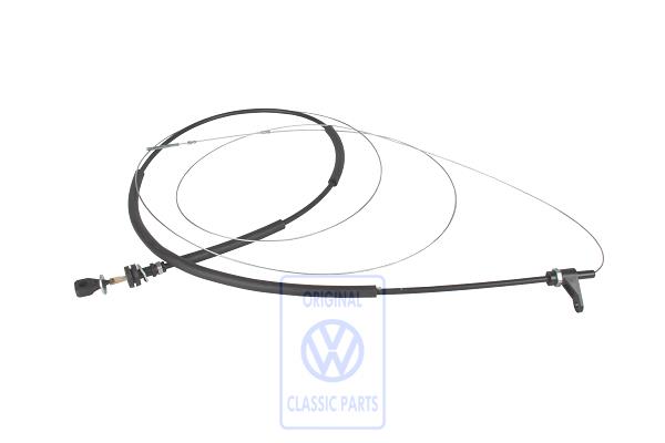 Throttle cable for VW T3