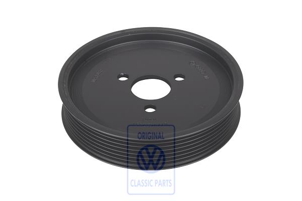 Belt pulley for VW Touareg