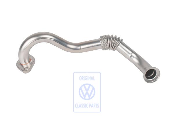 Connecting pipe for VW Touareg