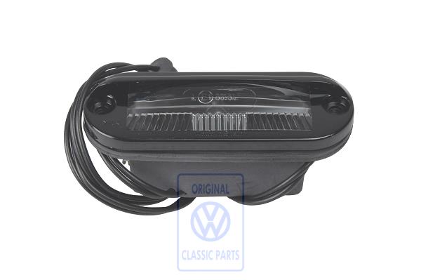 Licence plate lamp for VW Sharan