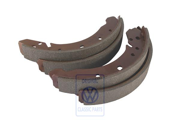 Set of brake pads
