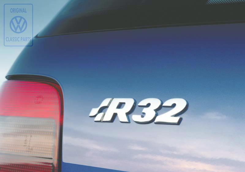 Rear badge for Golf R32