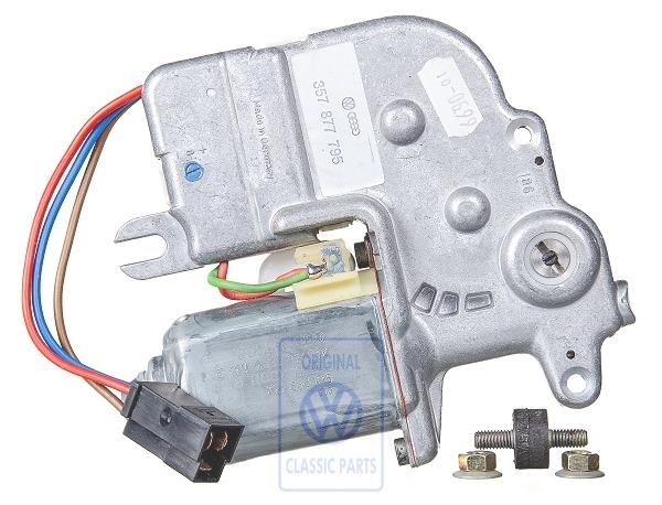 Sliding roof motor