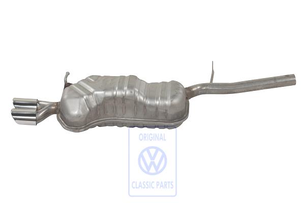 Silencer for VW Passat W8
