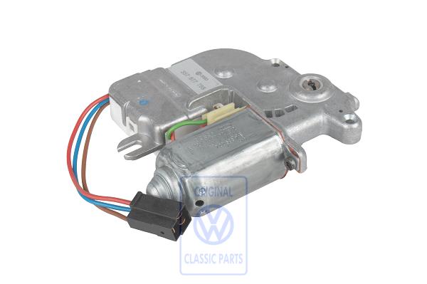 Sliding roof motor