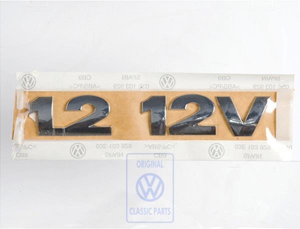 Inscription for VW Polo